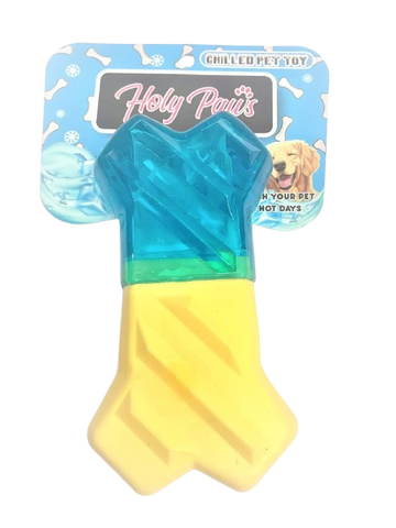 Holypaws Chilled Bone EVA + TPR Drinking Pet Toy